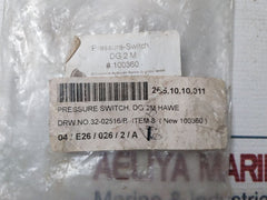 Hawe Dg 2 M Hydraulic Pressure Switch