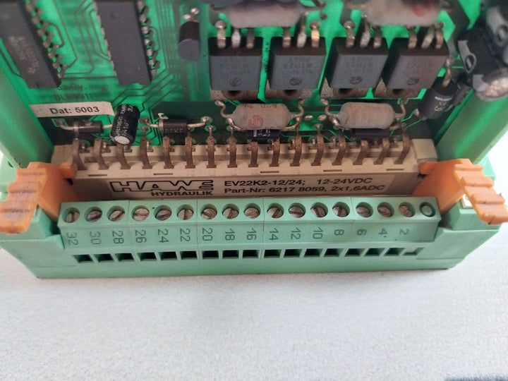 Hawe Hydraulik Ev22K2-12/24 Amplifier Card 6217 8059