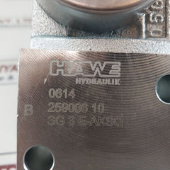 Hawe Sg 3E-aksq Directional Spool Valve