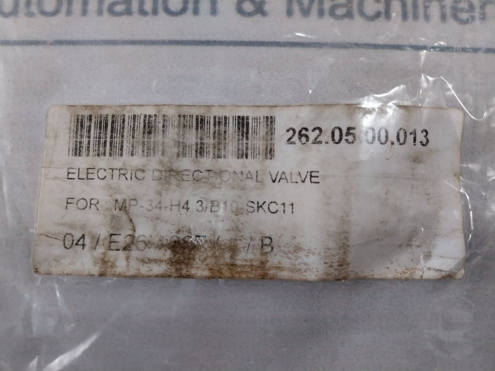 Hawe Skc11 Mm.Md8N.180 Electric Directional Valve
