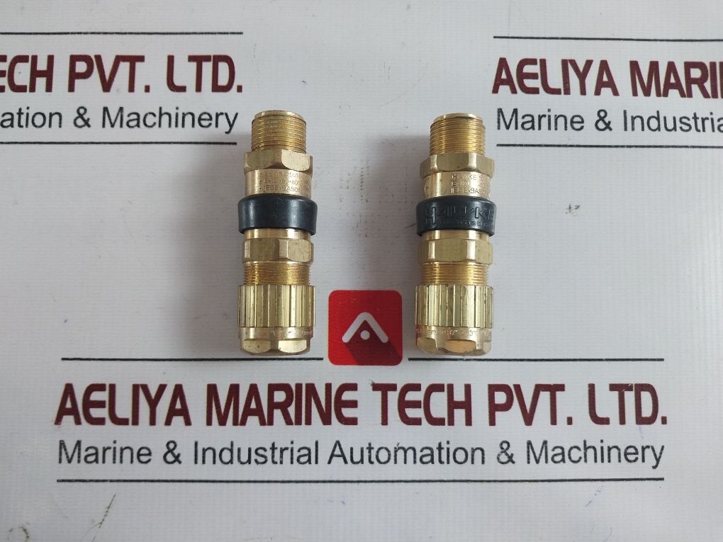 Hawke/Nov 501/453Univ Cable Gland Brass