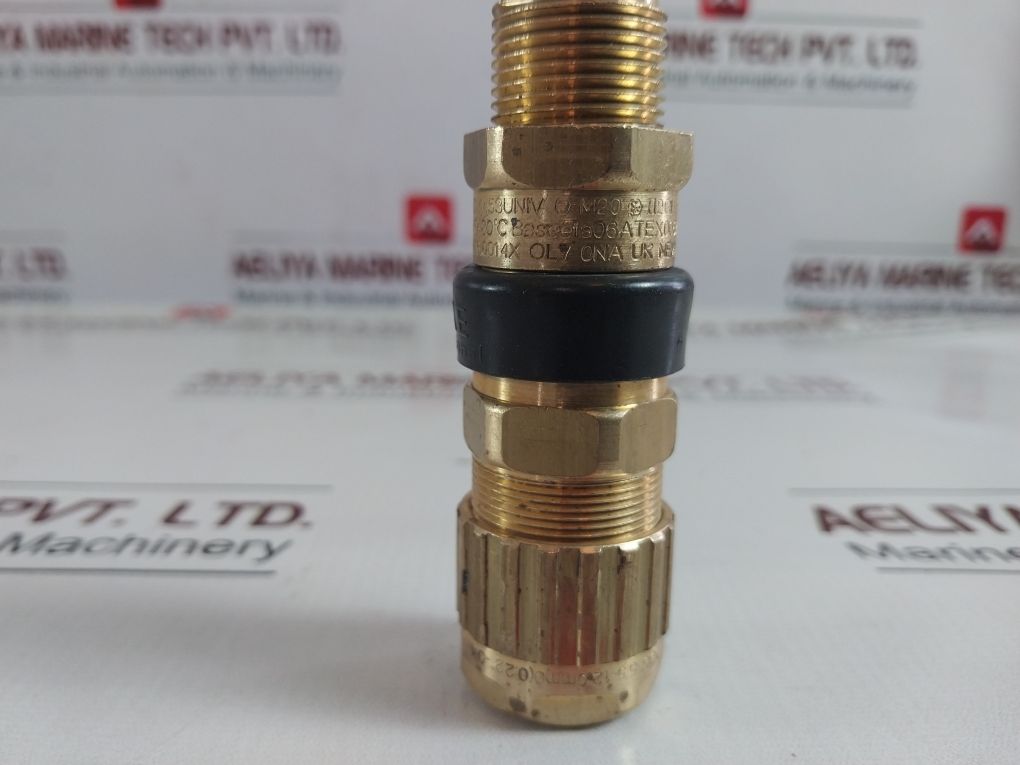 Hawke/Nov 501/453Univ Cable Gland Brass