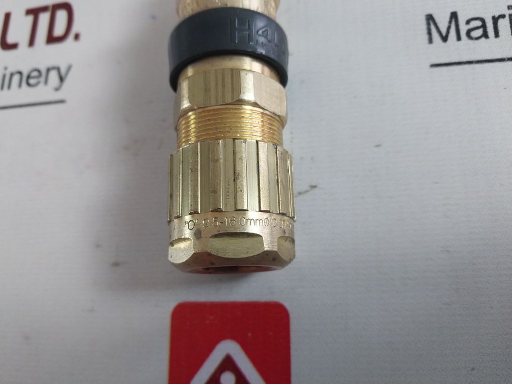 Hawke/Nov 501/453Univ Cable Gland Brass