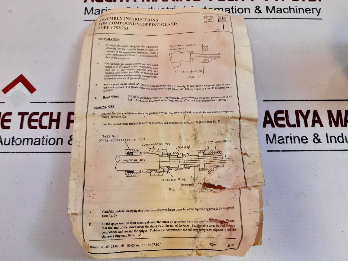 Hawke 752 Explosion Proof 752D2” Npt