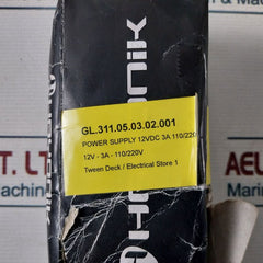Hayonik Ftci 12/3 Switched Power Supply 100/240Vac-50/60Hz