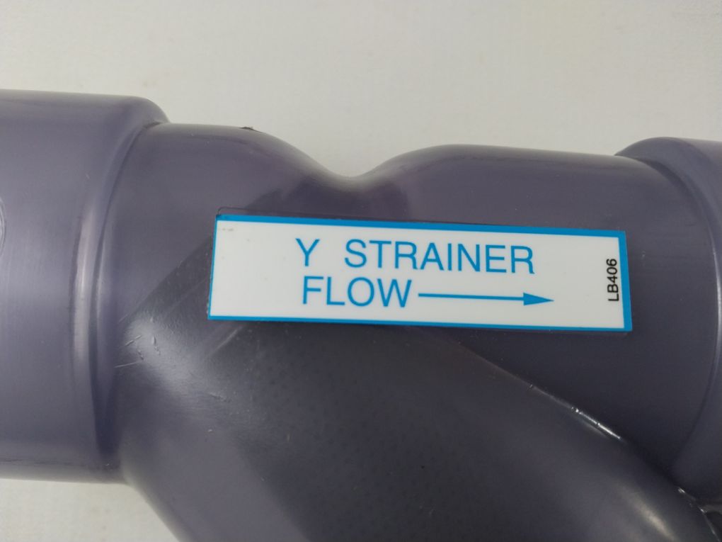 Hayward Lb406 Y Strainer 1-1/2 In Clear Pvc 33-0072