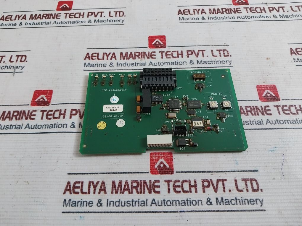 Hbc-radiomatic 250015B Printed Circuit Board Os726010