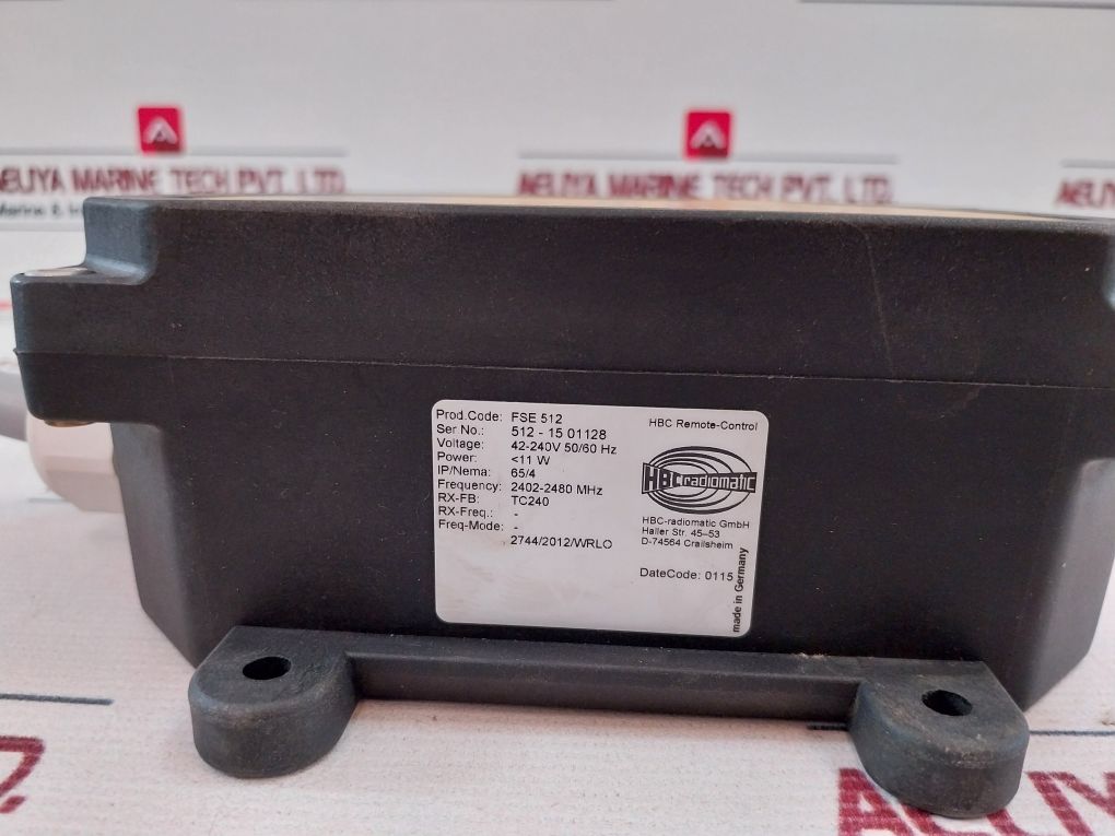 Hbc-radiomatic Fse 512 Remote-control 005-01-00689 11 W