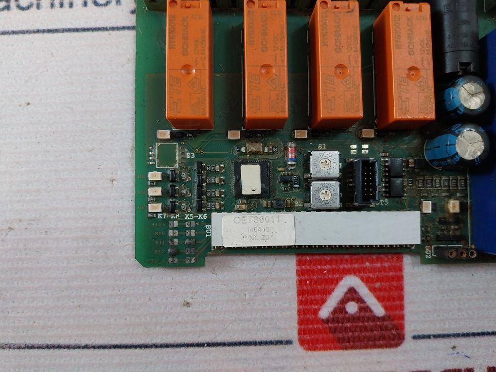 Hbc Radiomatic 250006C Pcb Card