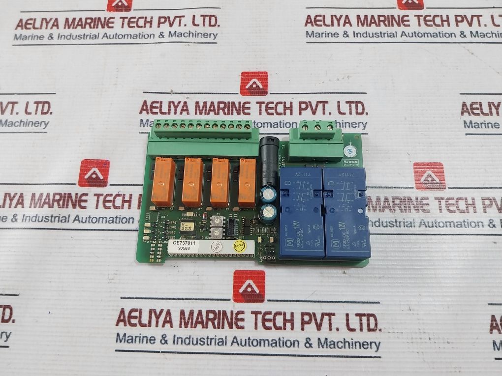 Hbc Radiomatic Oe737011 Printed Circuit Board 250007B