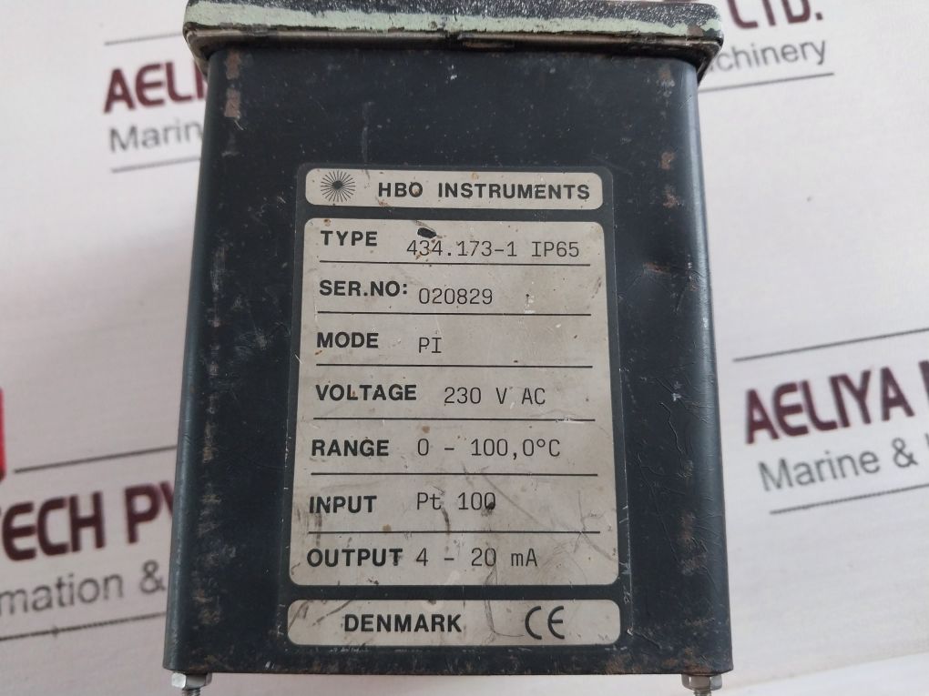 Hbo Instruments Digital Meter 434.173-1 Ip65