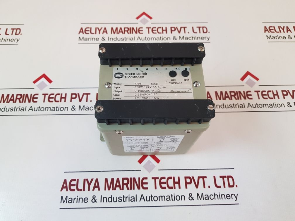 Hc Fppf Power Factor Transducer – Aeliya Marine Tech