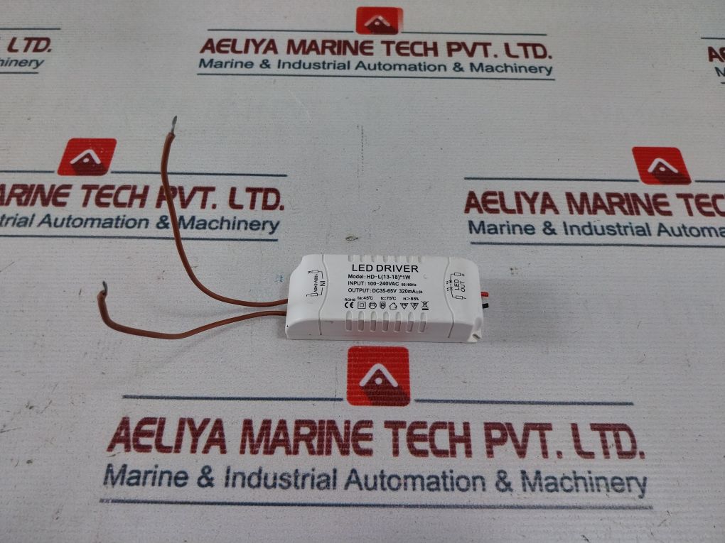 Hd-l(13-18)1W Led Driver Power Supply 100-240Vac 5060Hz