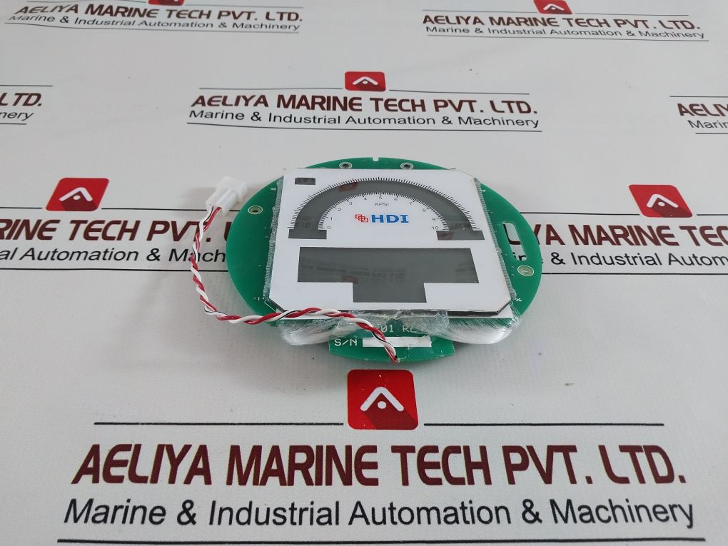 Hdi E201 Rev.B Display Pcb For Pressure Gauge Hdi201Ac01210Bl 0-10 Kpsi