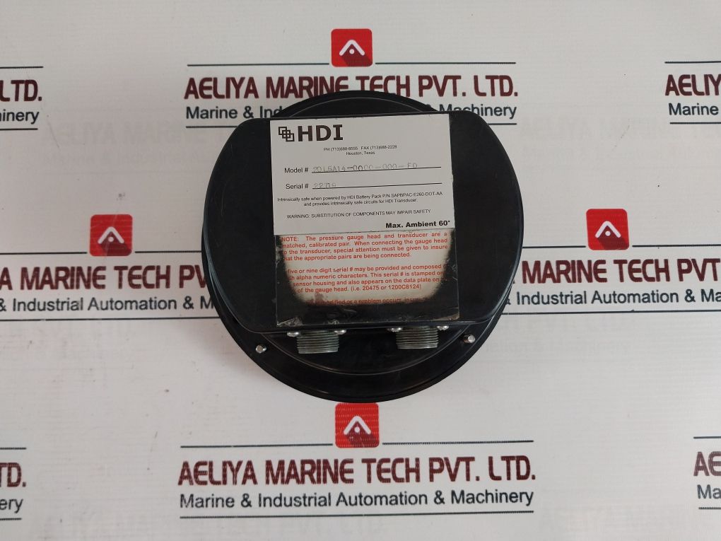 Hdi 20L6A14-0000-000-fd Pressure Gauge 