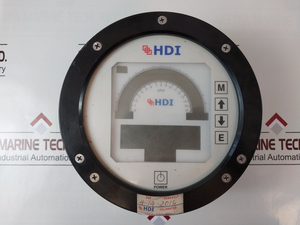 Hdi 20L7A14-0000-000-fd Pressure Gauge Pump Stroke Counter 0-16 Kpsi