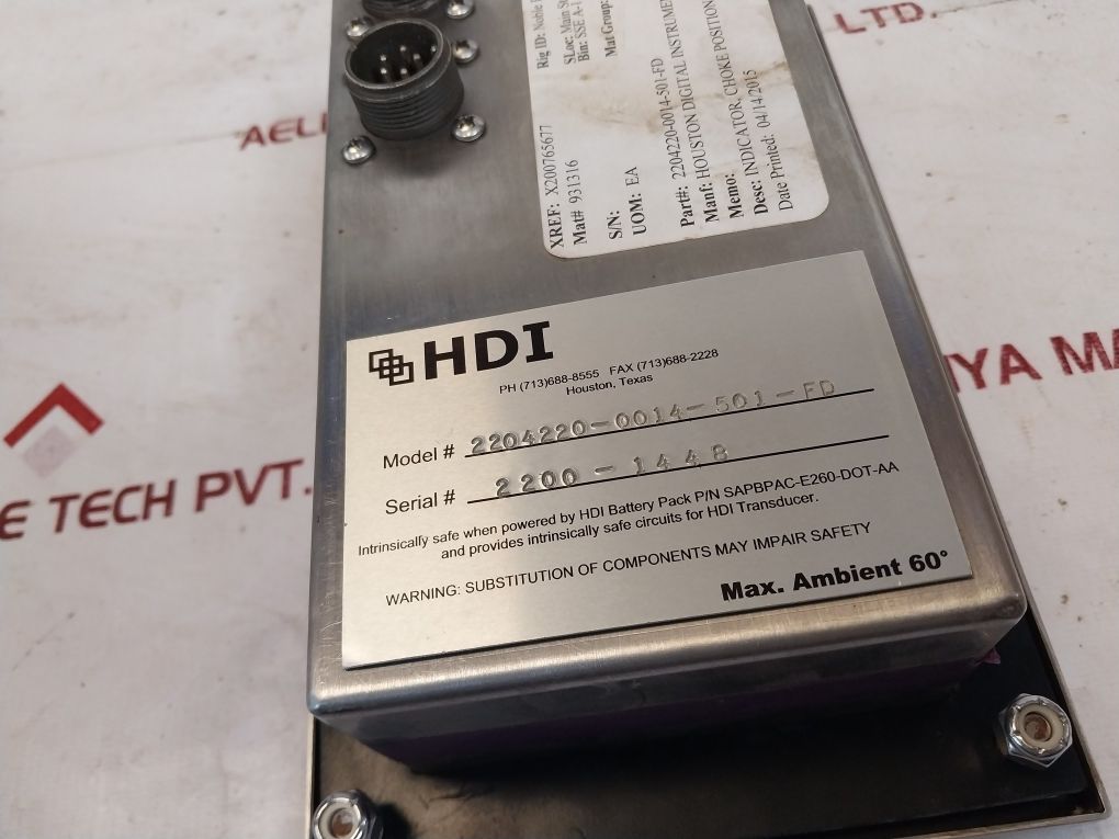 Hdi 22042203014501Fd Choke Position Backlight Indicator