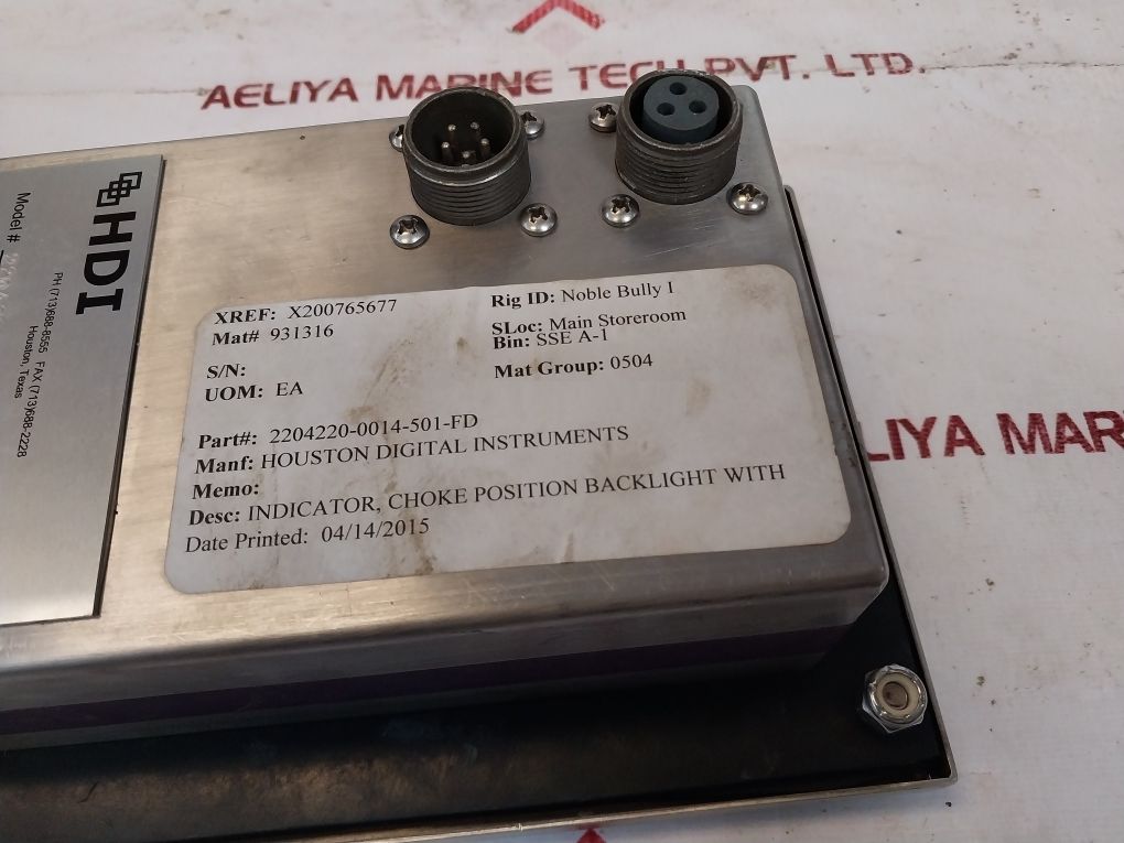 Hdi 22042203014501Fd Choke Position Backlight Indicator