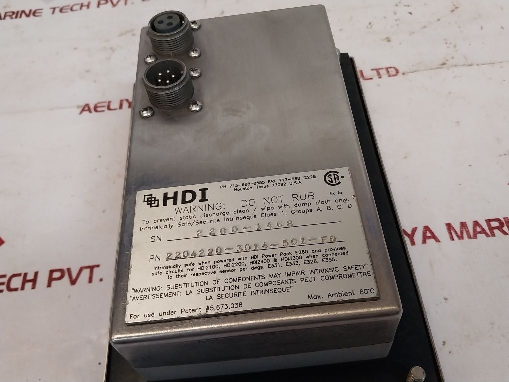 Hdi 2204220 3014 501 Fd Choke Position Indicator Ms3106E14S