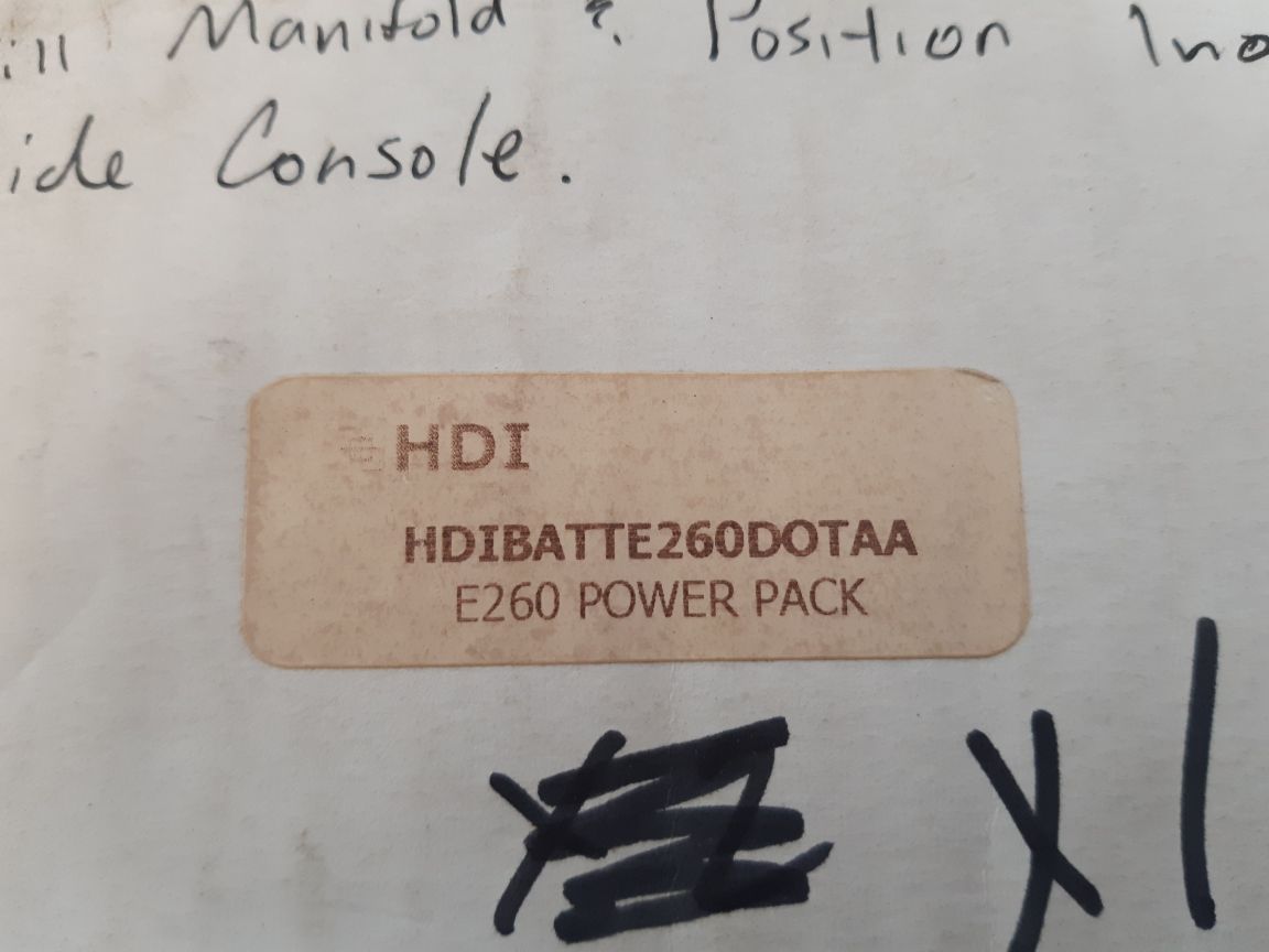 Hdi Hdibatt-e260-dot-aa Power Pack Battery