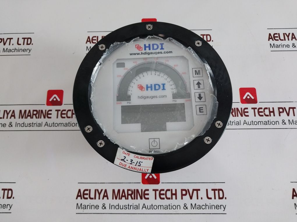 Hdi 20B7A50 124002A Csa Pressure Gauge