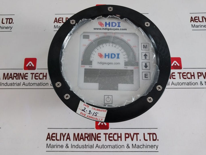 Hdi 20B7A50 124002A Csa Pressure Gauge