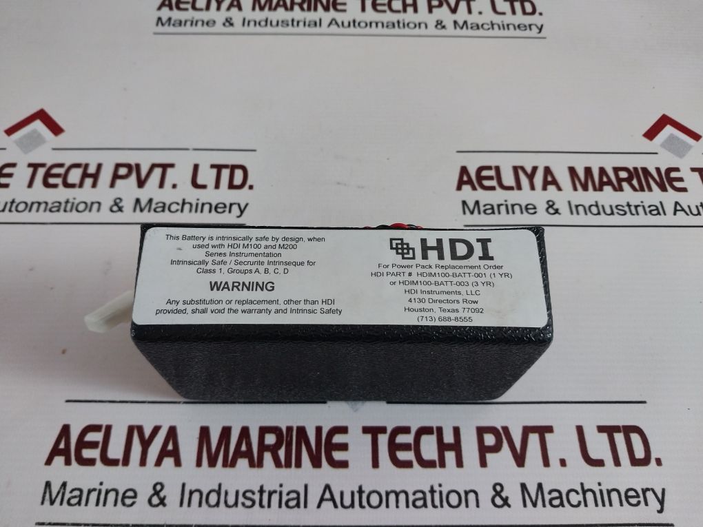 Hdi Hdim100-batt-001 Power Pack Battery Free Shipping