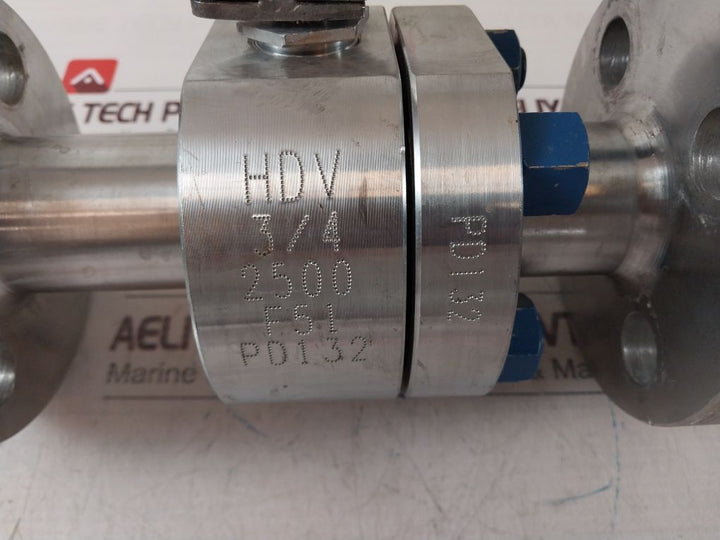 Hdv Ball Valve Flanged Direct Mount Bd08165 Press 6170