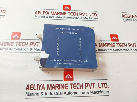 Headway Vdr Interface 1 To 26 Log Interface