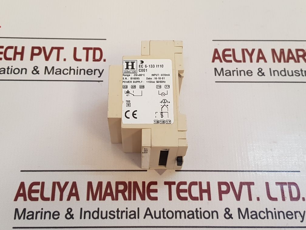 Heatex Ec 6-133 I110 C001 Temperature Controller T60