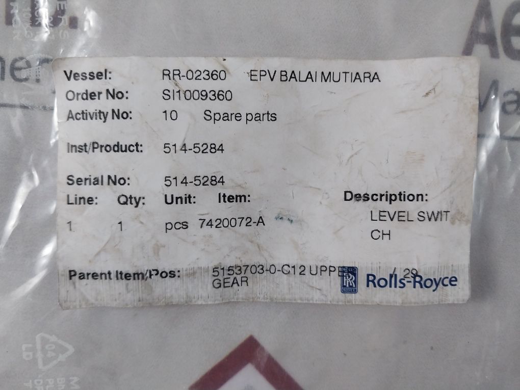 Heinrich Kubler Ch-6341 Baar Level Switch