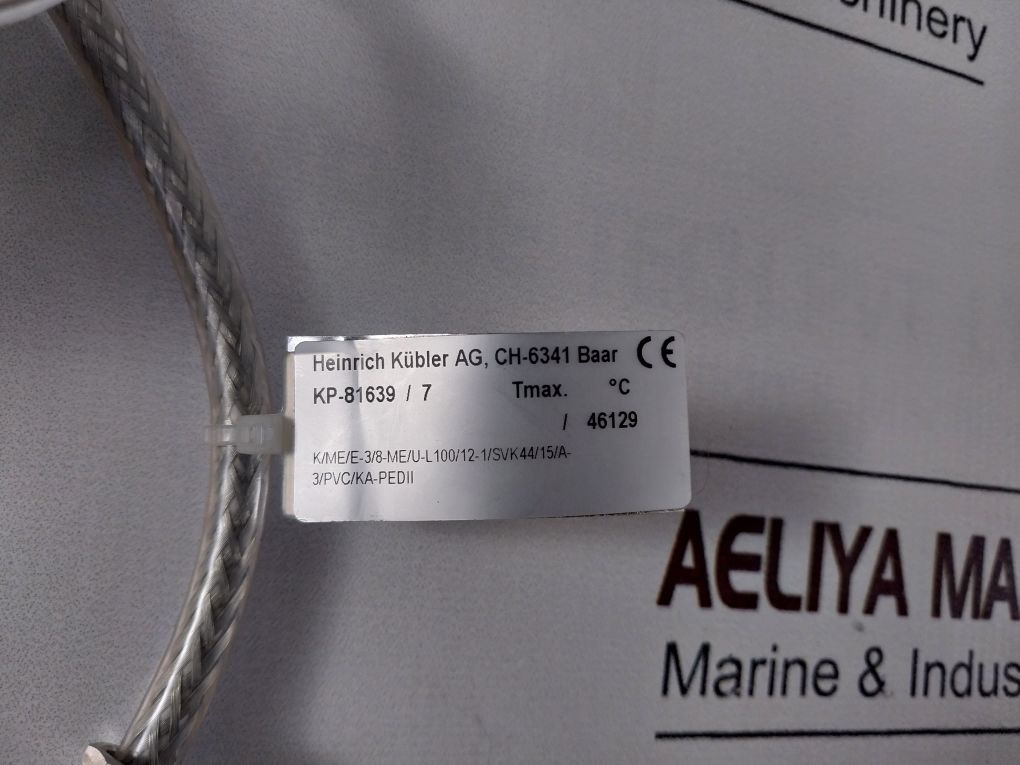 Heinrich Kubler Ch-6341 Baar Level Switch