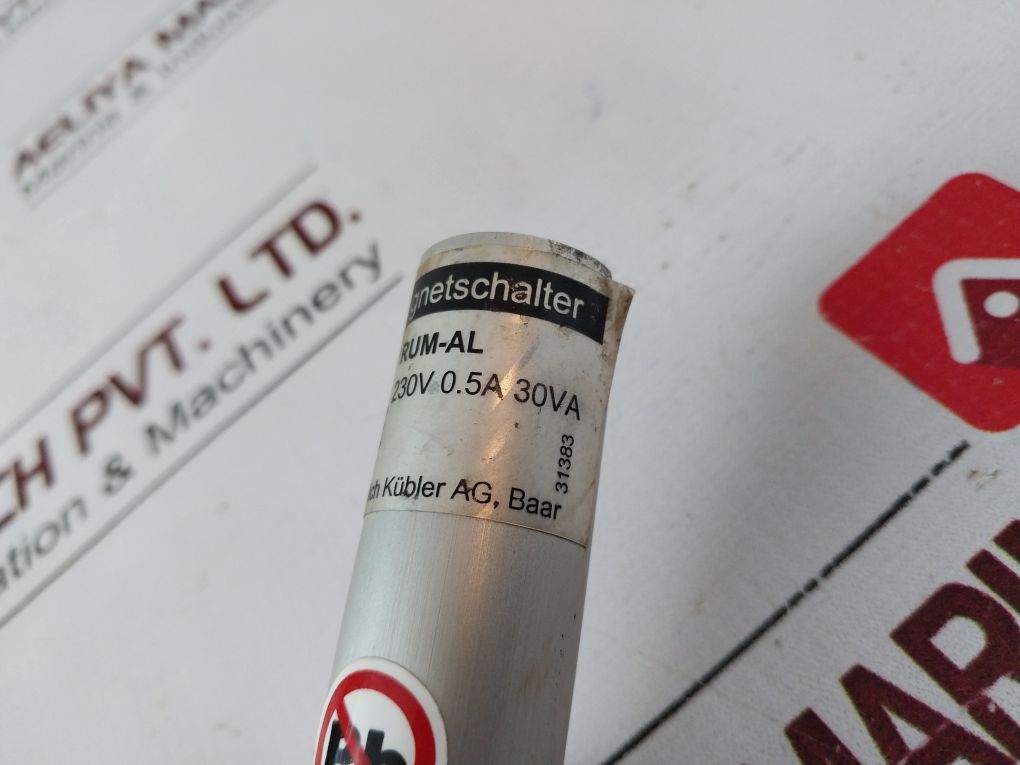 Heinrich Kubler Rum-al Magnetic Switch 230V 0.5A 30Va