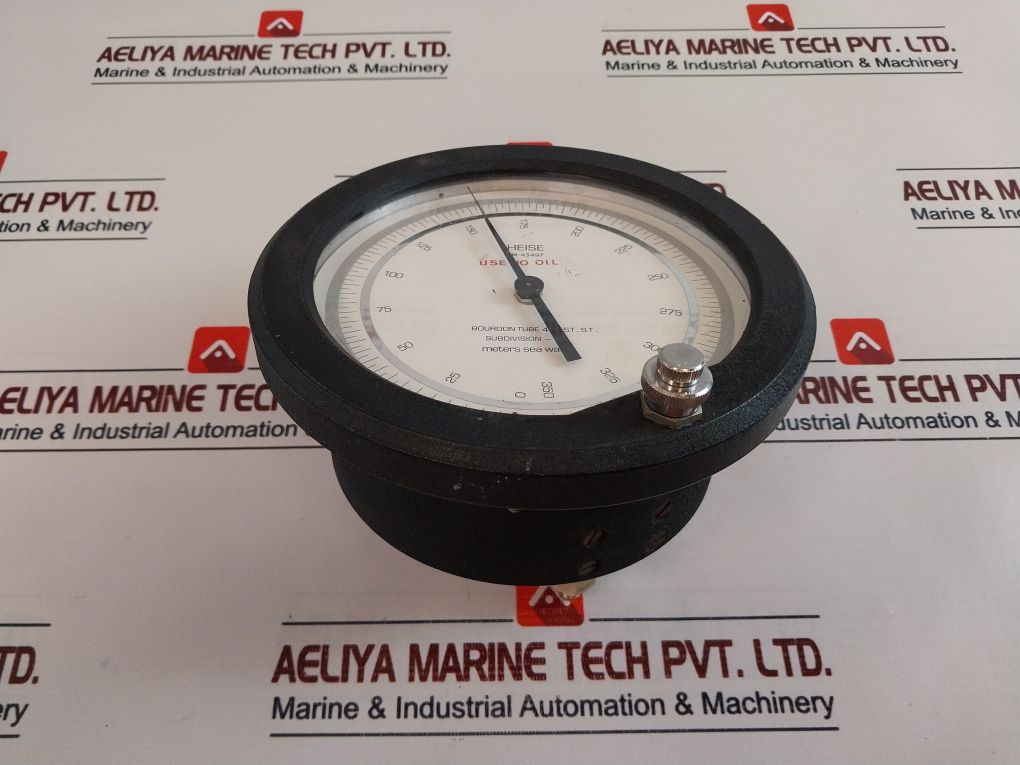 Heise Cm-43497 Pressure Gauge 0-350 Meters