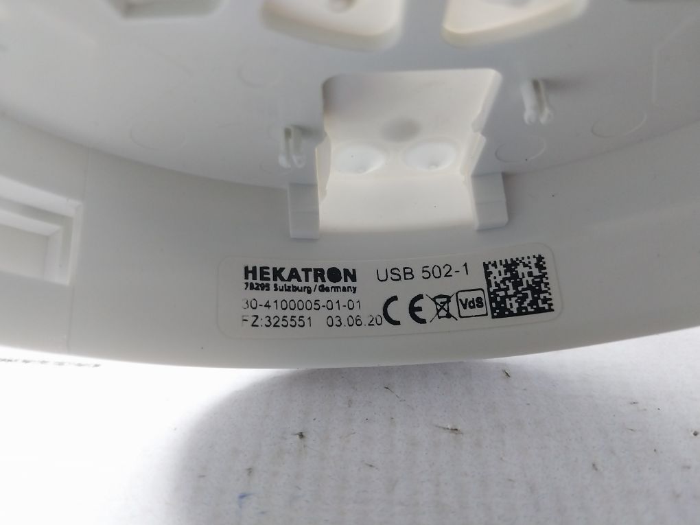 Hekatron Usb 502-1 Smoke Detector Base 30-4100005-01-01 325551