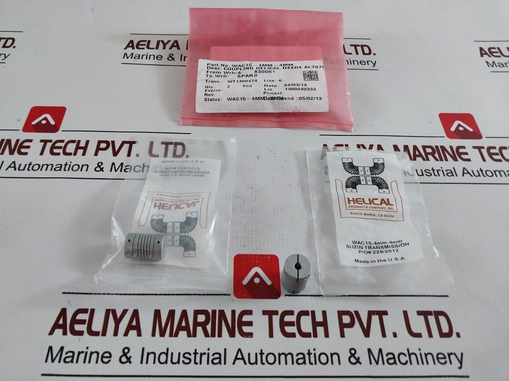 Helical Wac15-4Mm-4Mm Coupling
