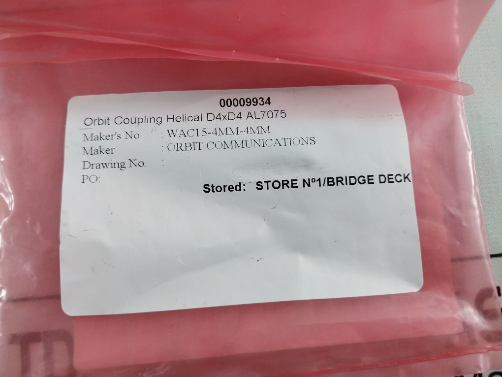 Helical Wac15-4Mm-4Mm Coupling
