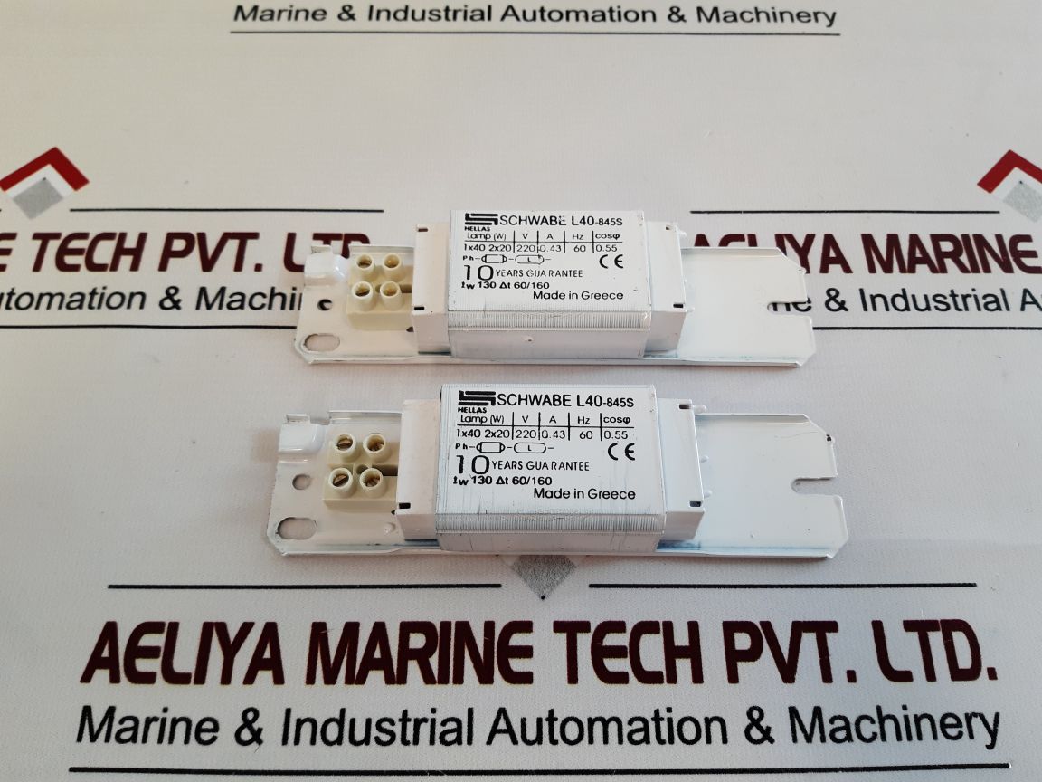Hellas Schwabe L40-845S Electronic Ballast