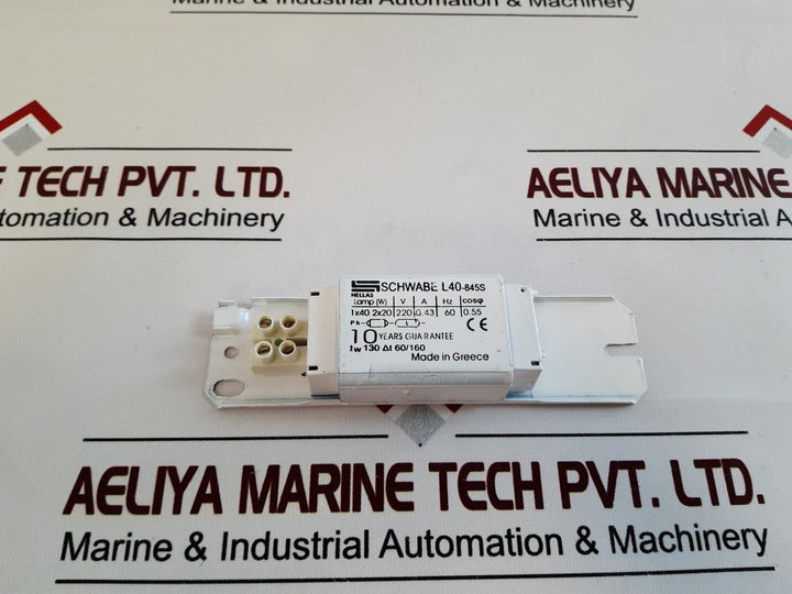 Hellas Schwabe L40-845S Electronic Ballast