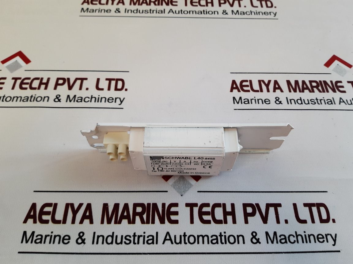 Hellas Schwabe L40-845S Electronic Ballast