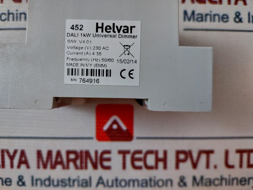 Helvar Digidim 452 Dali 1000W/1Kw Universal Dimmer