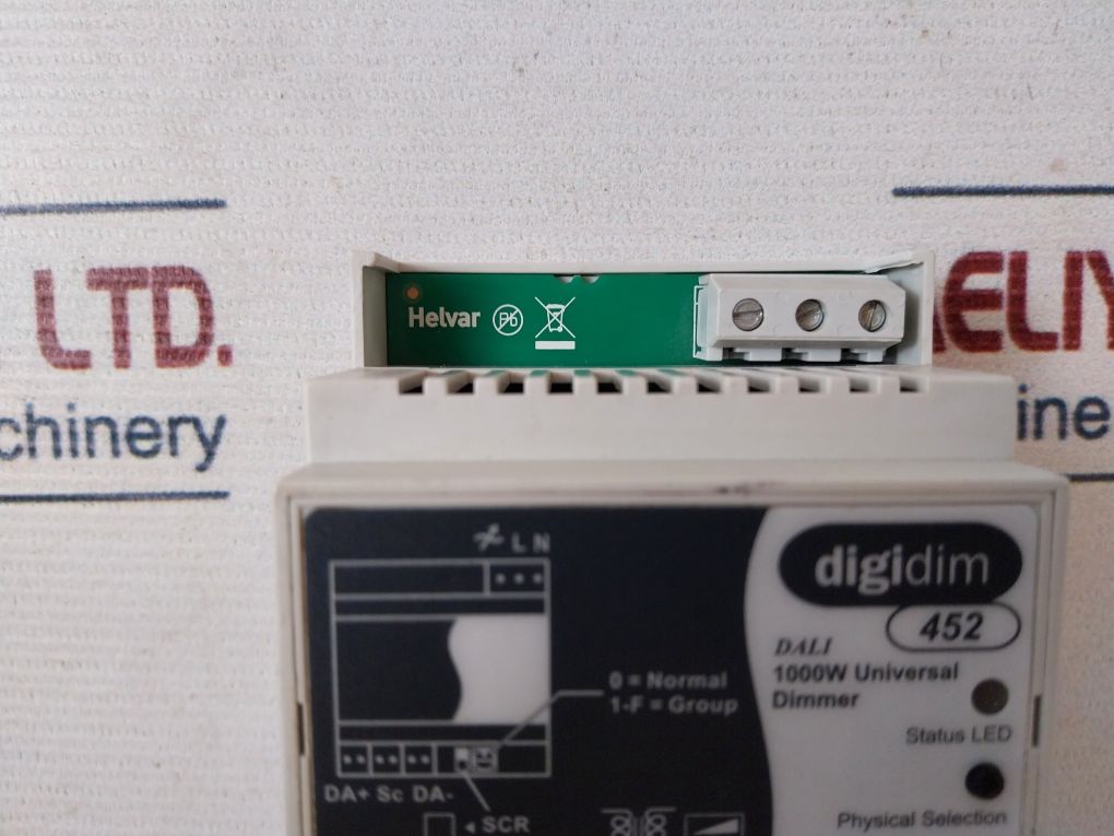 Helvar Digidim 452 Dali 1000W/1Kw Universal Dimmer