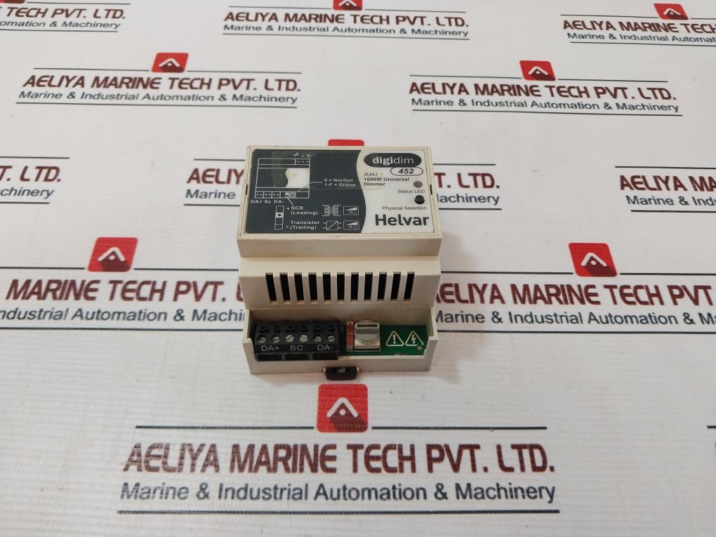 Helvar Digidim 452 Dali 1000W Universal Dimmer 230Vac 4.35A 5060Hz