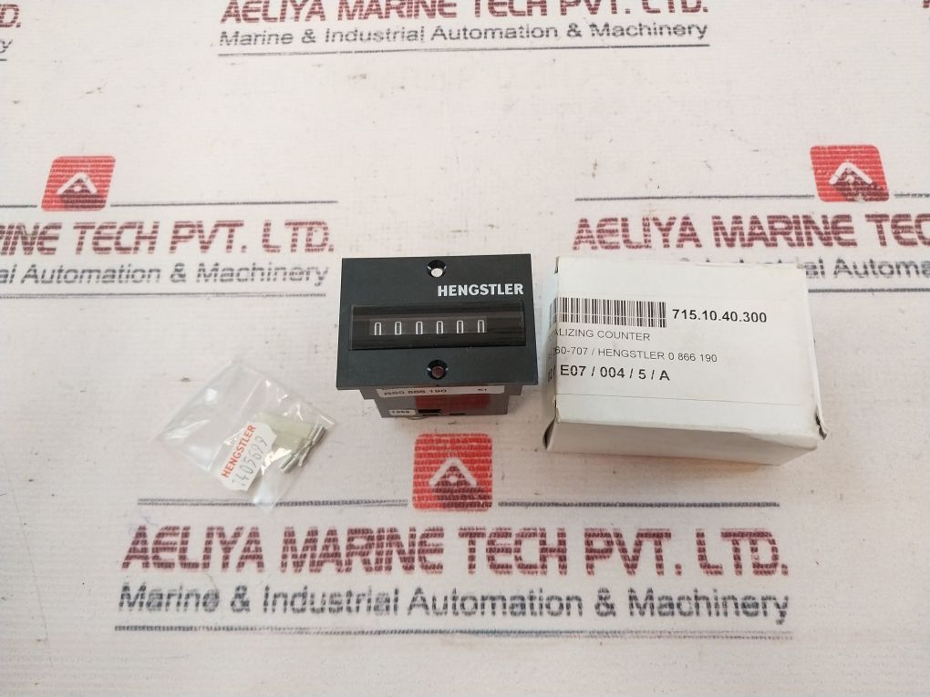 Hengstler 0 866 190 Totalizing Counter 6 Digit