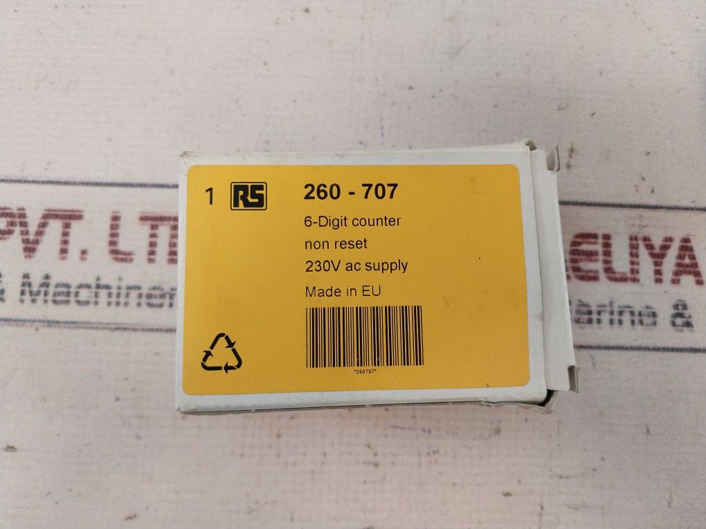 Hengstler 0 866 190 Totalizing Counter 6 Digit