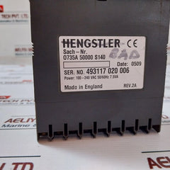 Hengstler Tico 735 Sum Counter Display Device 100-240Vac 50/60Hz 7.5Va