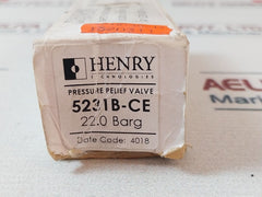 Henry 5231B Safety Pressure Relief Valve 5231B-ce