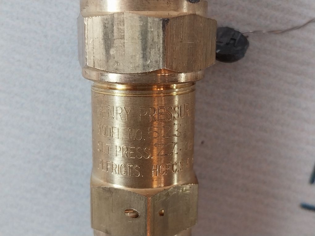 Henry 5231B Safety Pressure Relief Valve 5231B-ce