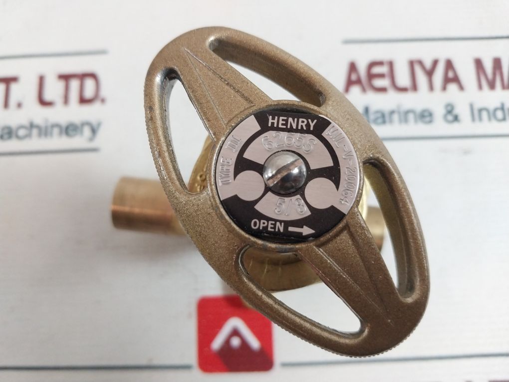 Henry 6265S Packless Valve Iii