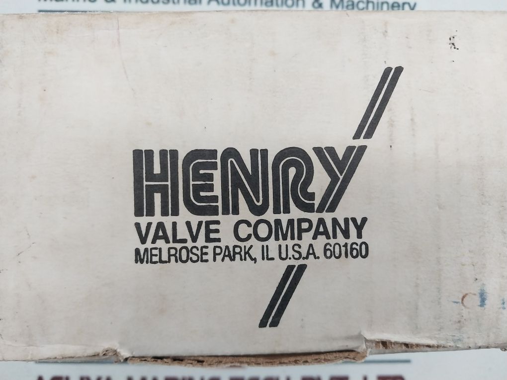 Henry 6267N Shut Off Valve